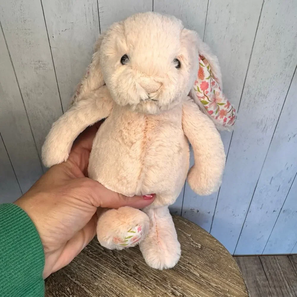 Jellycat Blossom Blush Bunny Cherry NEW!  Jellycat Bashful SMALL FAST SHIP